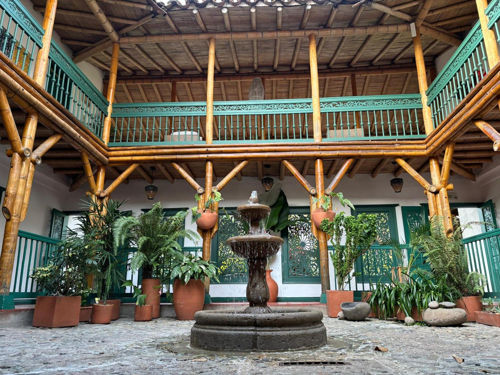 Hacienda Bambusa El Caimo Exterior foto