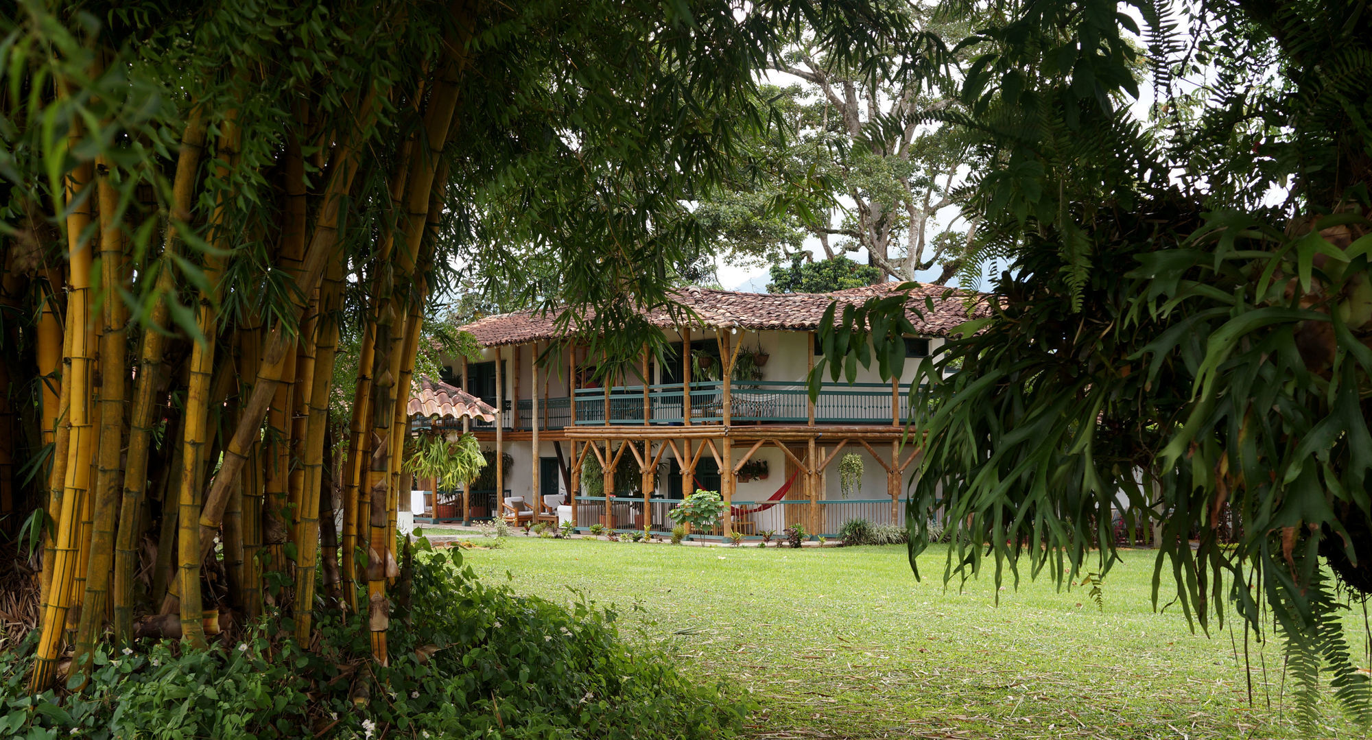 Hotel Hacienda Bambusa El Caimo Exterior foto